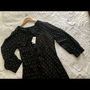 Festive Banana Republic Chiffon Dress